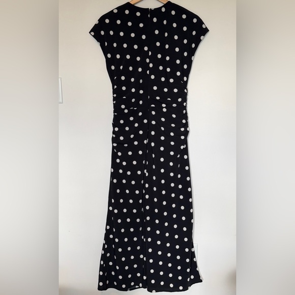Abercrombie and Fitch Black Polka Dot Dress - Picture 3 of 6